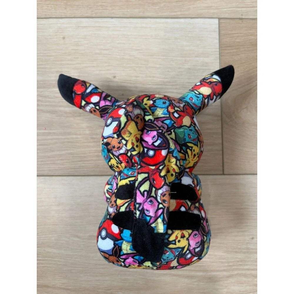 Pikachu All-Over Print Plush Stuffed Animal Multiple Pokémon Patchwork 9